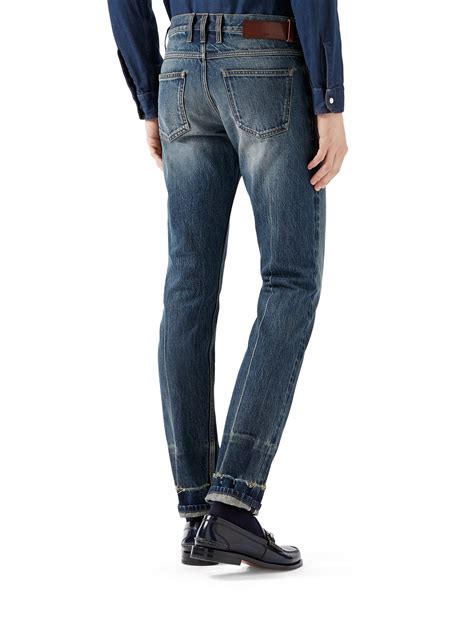 mens gucci pants|gucci jeans for men cheap.